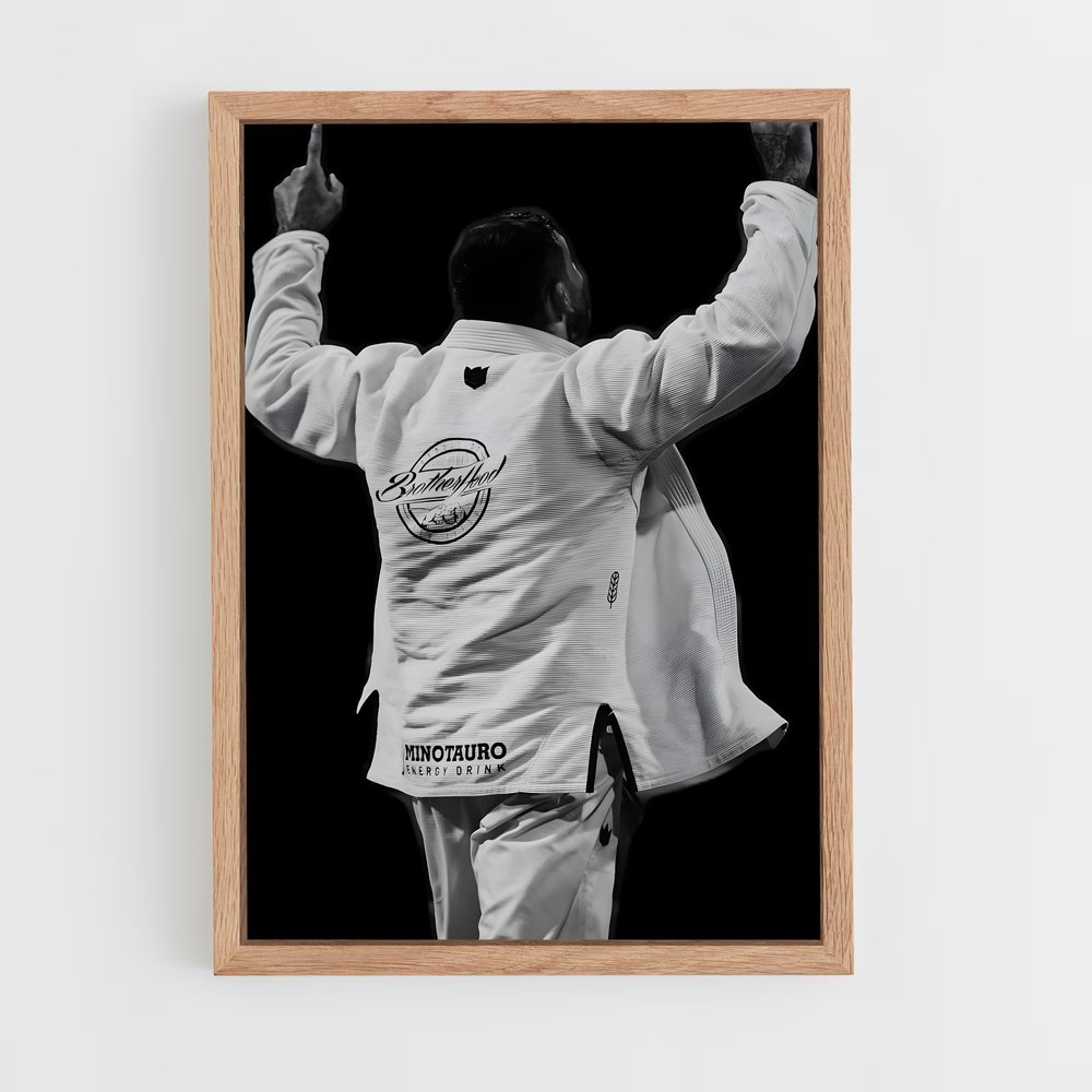 Poster Leandro Martial – affiche Jiu-jitsu brésilien (vue 4)